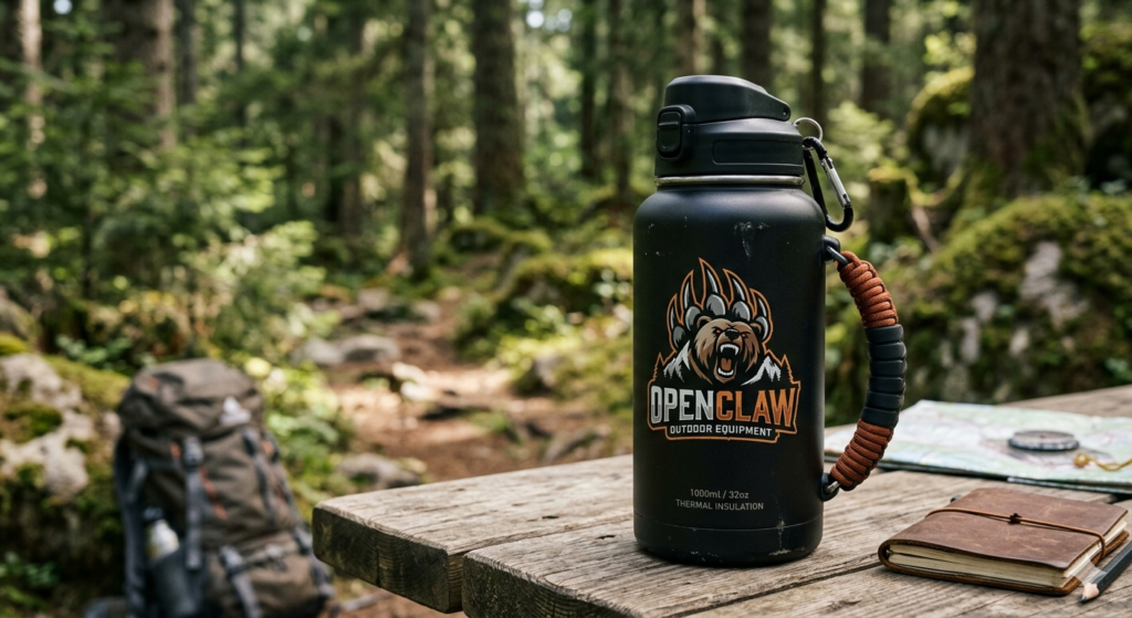 The Grizzly Grip: OpenClaw 1L Tactical Thermal Flask