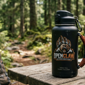 The Grizzly Grip: OpenClaw 1L Tactical Thermal Flask